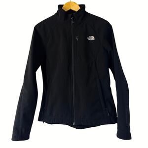 The North Face Womens Apex Bionic 3 Soft Shell Jacket *AMVX Black Size M *EUC